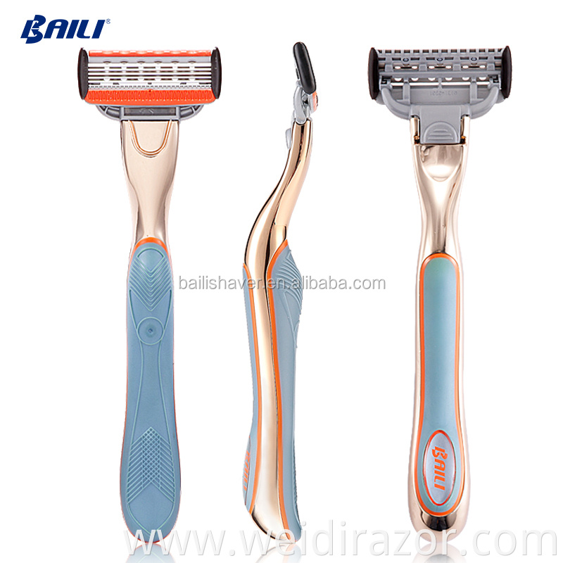 gold mens razor blade making machine baili shaver and blades mens razor blade